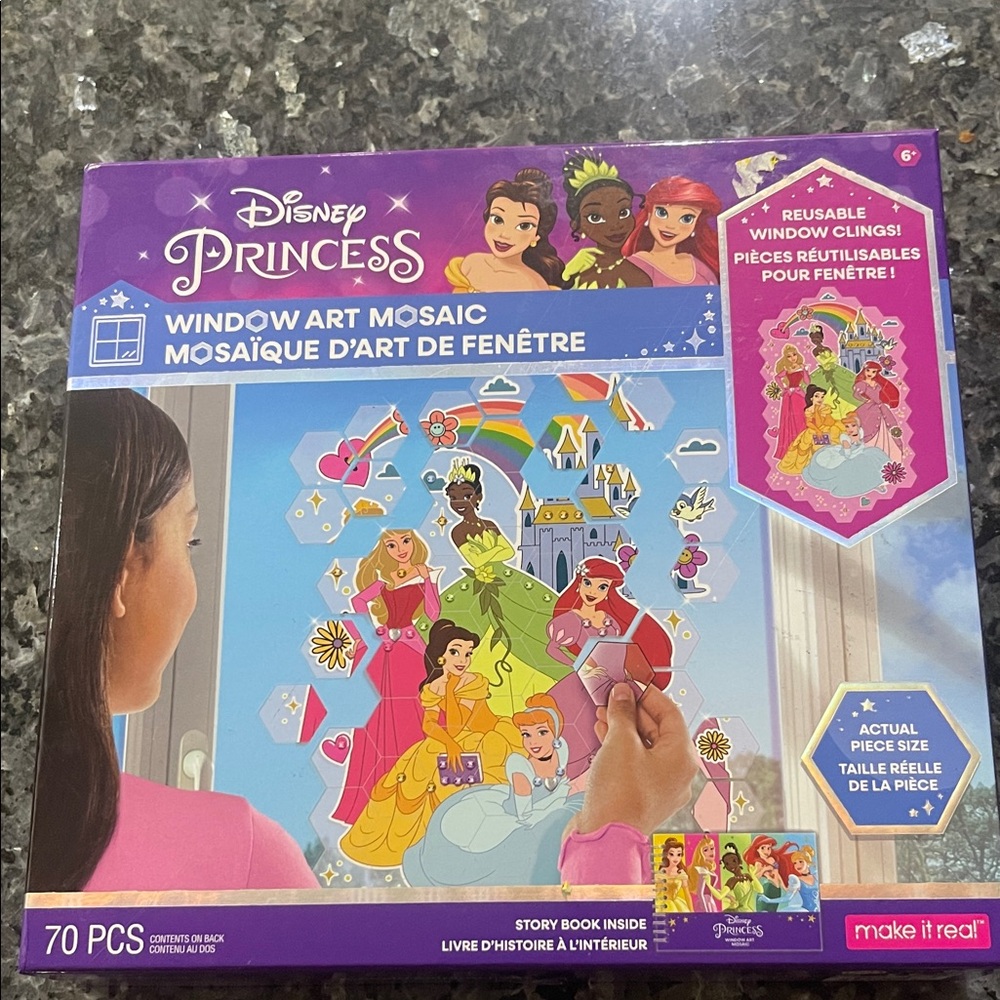 Disney Princess Window Art Mosaic Kit -